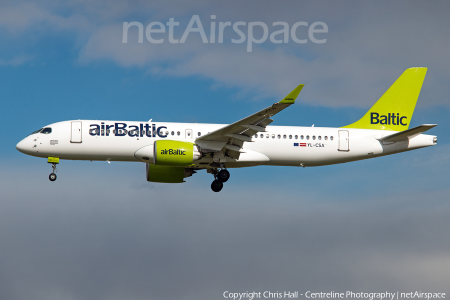 airBaltic Airbus A220-300 (YL-CSA) | Photo 149104