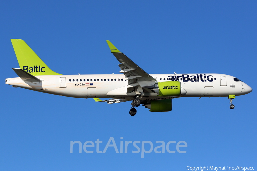 airBaltic Airbus A220-300 (YL-CSA) | Photo 149457