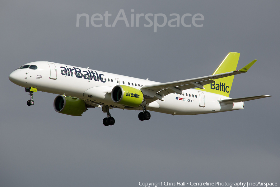 airBaltic Airbus A220-300 (YL-CSA) | Photo 150080