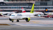 airBaltic Airbus A220-300 (YL-CSA) at  Hamburg - Fuhlsbuettel (Helmut Schmidt), Germany