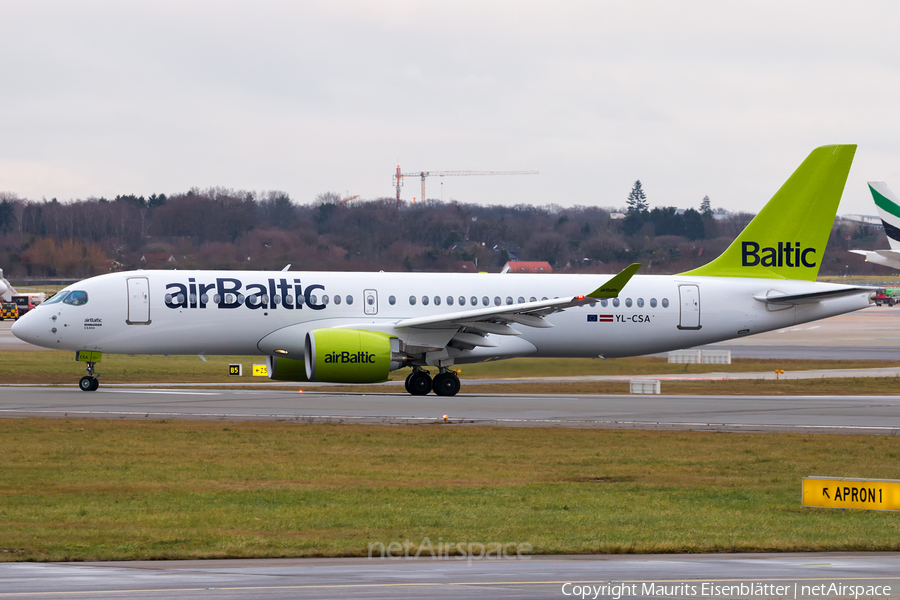 airBaltic Airbus A220-300 (YL-CSA) | Photo 134225
