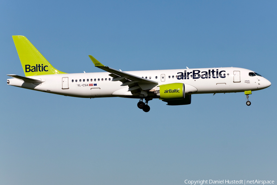 airBaltic Airbus A220-300 (YL-CSA) | Photo 479508