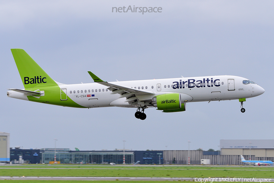 airBaltic Airbus A220-300 (YL-CSA) | Photo 548510