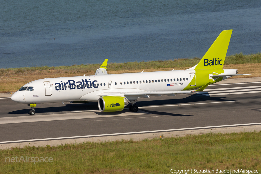 airBaltic Airbus A220-300 (YL-CSA) | Photo 513628