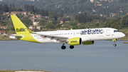 airBaltic Airbus A220-300 (YL-CSA) at  Corfu - International, Greece