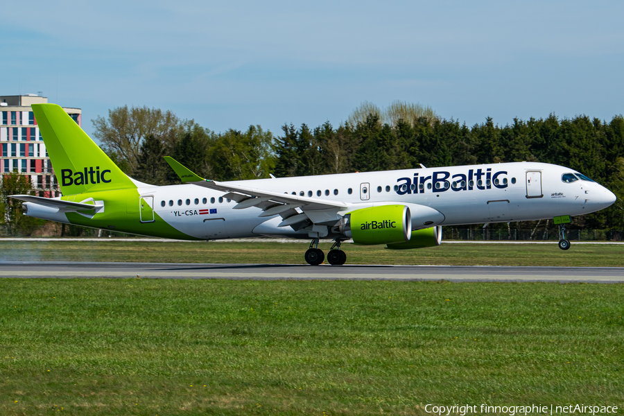 airBaltic Airbus A220-300 (YL-CSA) | Photo 446618