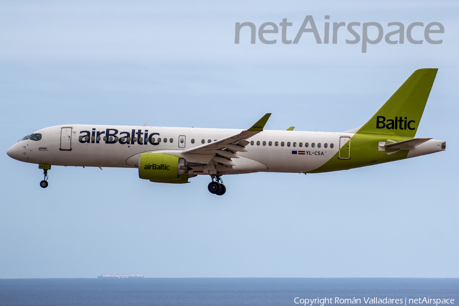 airBaltic Airbus A220-300 (YL-CSA) | Photo 514280