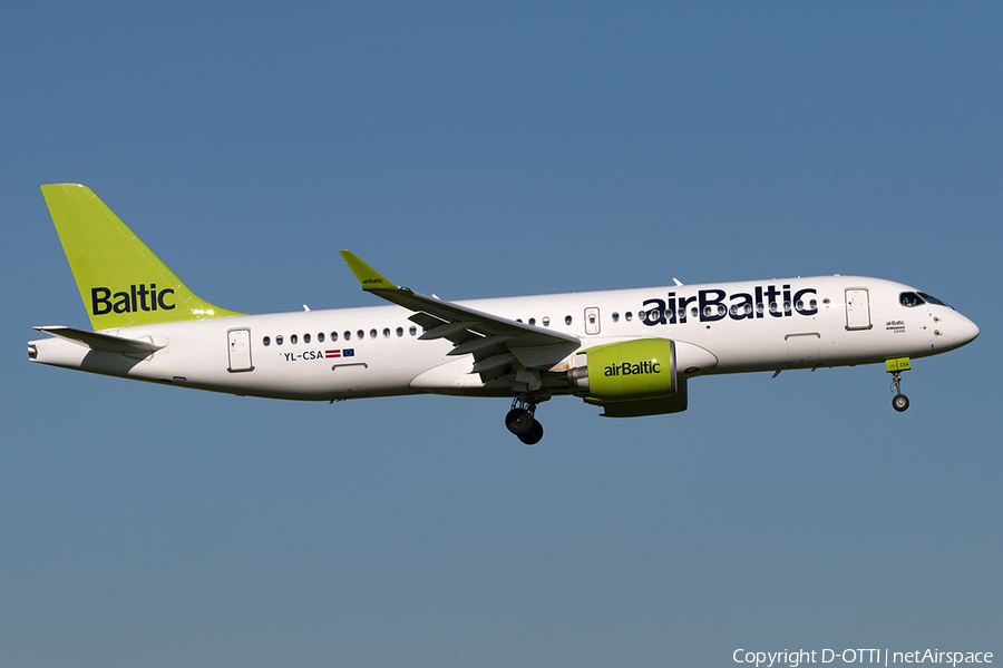 airBaltic Airbus A220-300 (YL-CSA) | Photo 165726