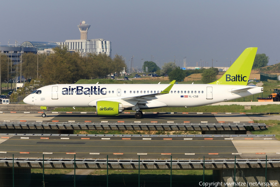 airBaltic Airbus A220-300 (YL-CSB) | Photo 157252
