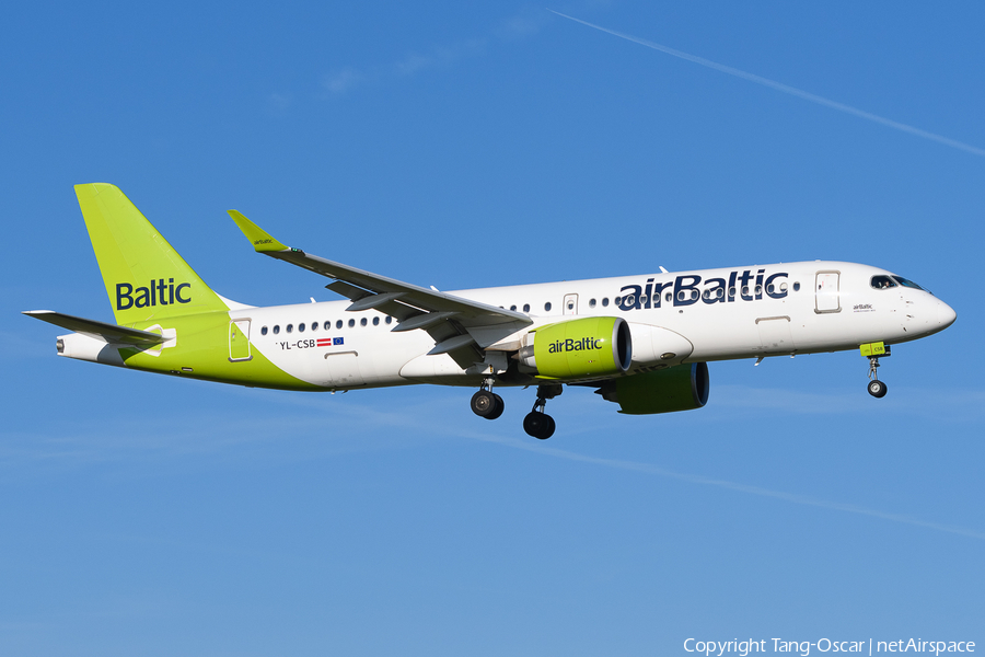 airBaltic Airbus A220-300 (YL-CSB) | Photo 679144