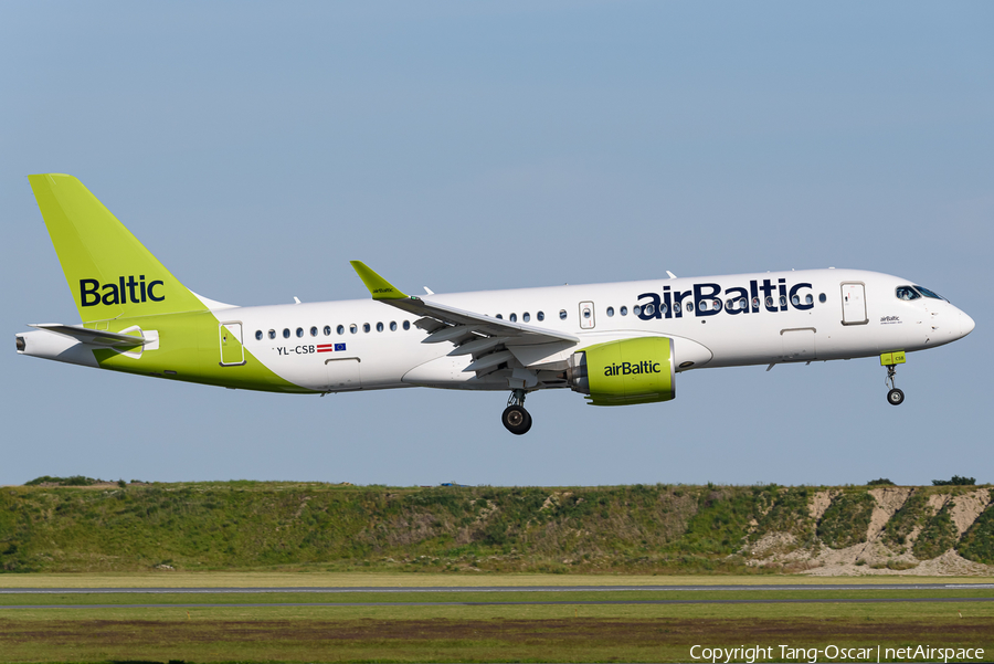 airBaltic Airbus A220-300 (YL-CSB) | Photo 392607