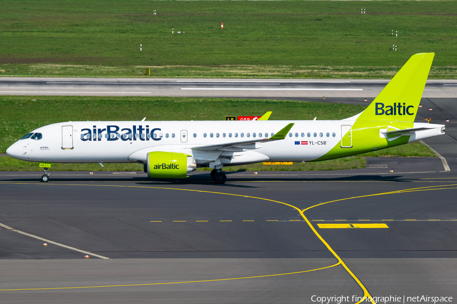 airBaltic Airbus A220-300 (YL-CSB) | Photo 505464
