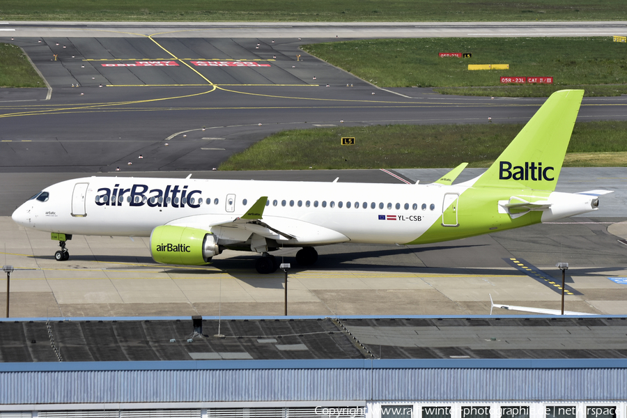 airBaltic Airbus A220-300 (YL-CSB) | Photo 563219