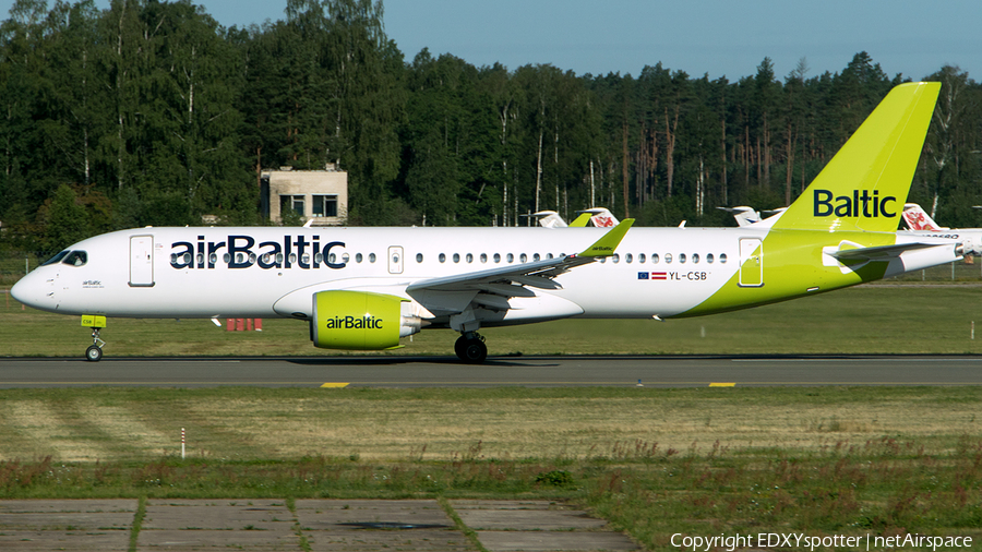 airBaltic Airbus A220-300 (YL-CSB) | Photo 395521