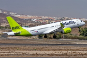 airBaltic Airbus A220-300 (YL-CSB) at  Tenerife Sur - Reina Sofia, Spain