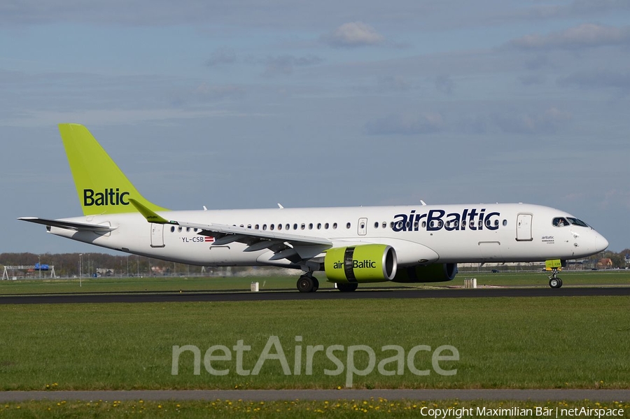 airBaltic Airbus A220-300 (YL-CSB) | Photo 165472