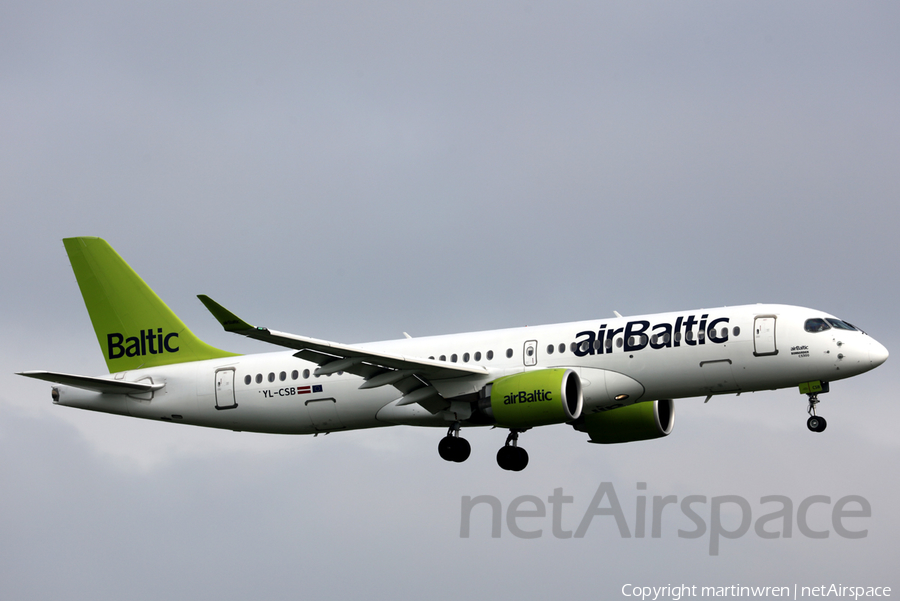 airBaltic Airbus A220-300 (YL-CSB) | Photo 247361