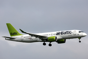 airBaltic Airbus A220-300 (YL-CSB) at  London - Gatwick, United Kingdom