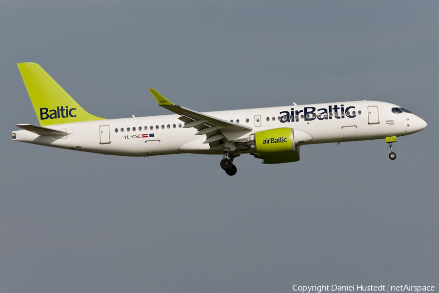airBaltic Airbus A220-300 (YL-CSC) | Photo 453871