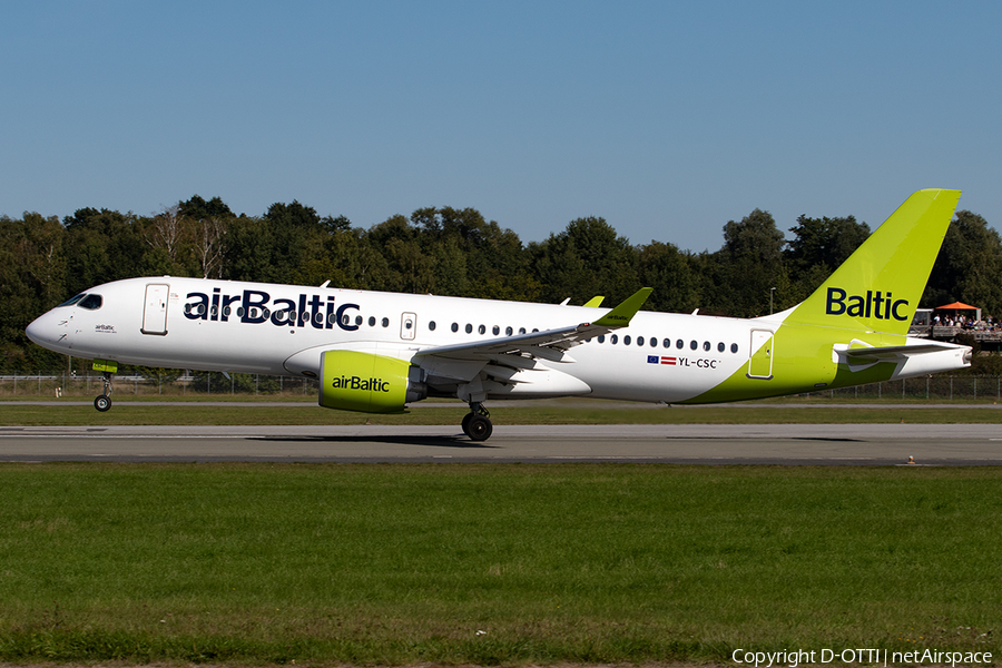 airBaltic Airbus A220-300 (YL-CSC) | Photo 403171