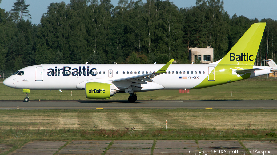 airBaltic Airbus A220-300 (YL-CSC) | Photo 395520