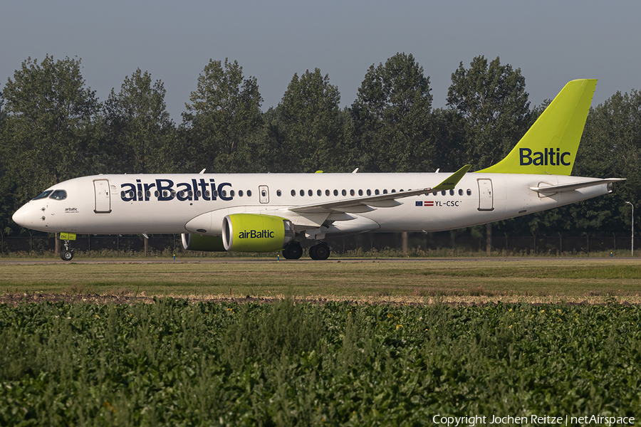 airBaltic Airbus A220-300 (YL-CSC) | Photo 345813