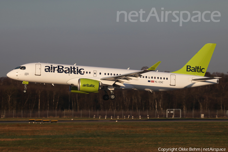 airBaltic Airbus A220-300 (YL-CSC) | Photo 157896