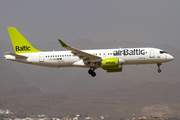 airBaltic Airbus A220-300 (YL-CSC) at  Gran Canaria, Spain