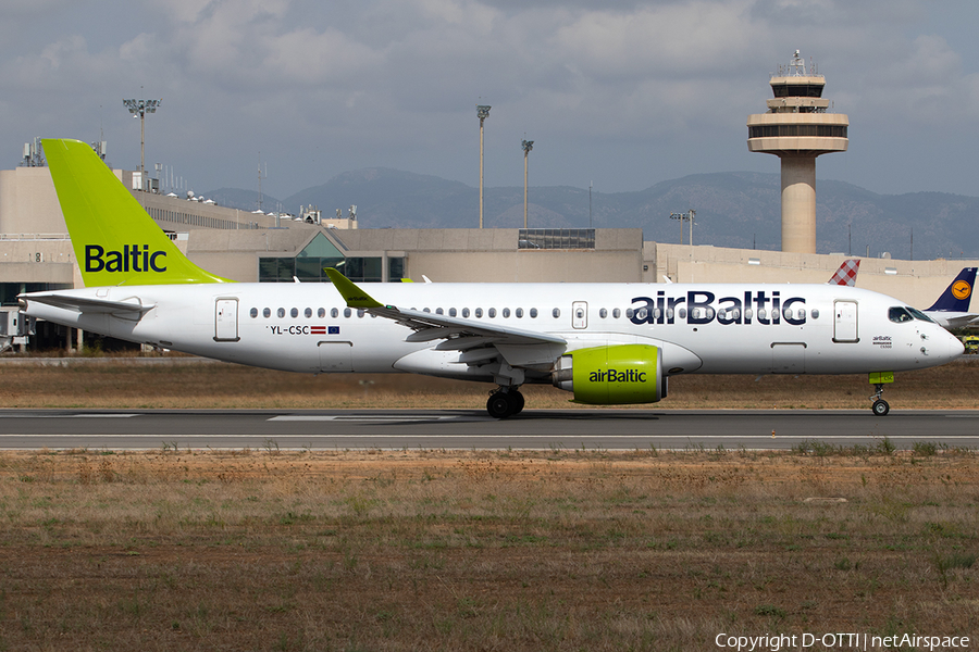 airBaltic Airbus A220-300 (YL-CSC) | Photo 265641