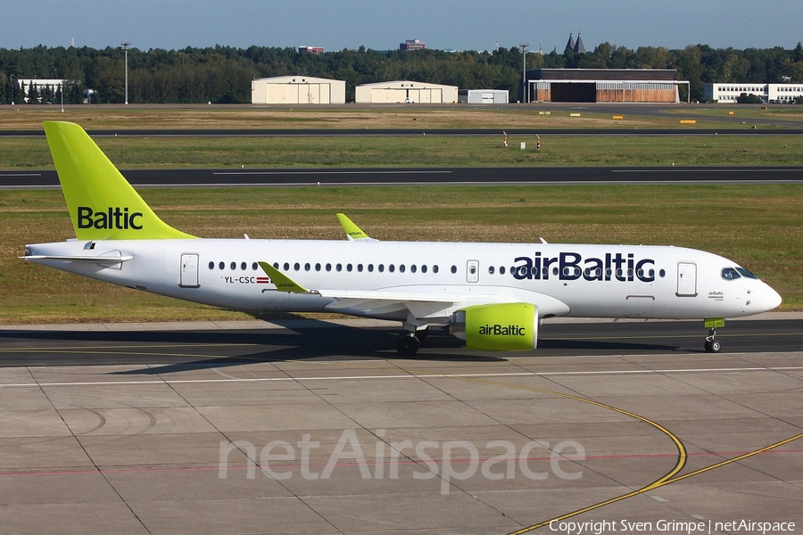 airBaltic Airbus A220-300 (YL-CSC) | Photo 188559