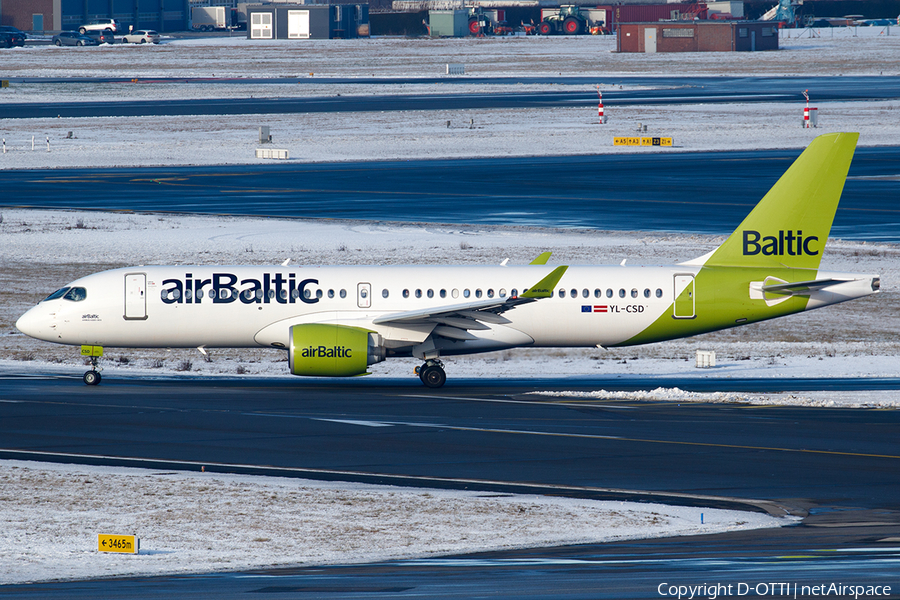 airBaltic Airbus A220-300 (YL-CSD) | Photo 427311