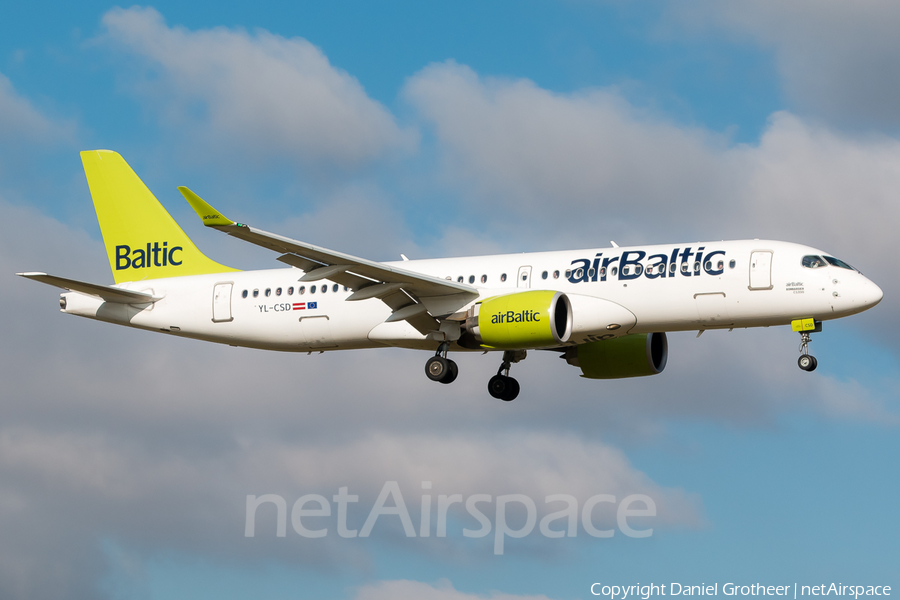 airBaltic Airbus A220-300 (YL-CSD) | Photo 255860