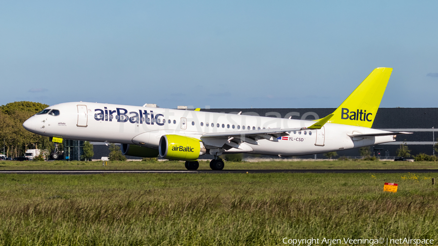 airBaltic Airbus A220-300 (YL-CSD) | Photo 355366