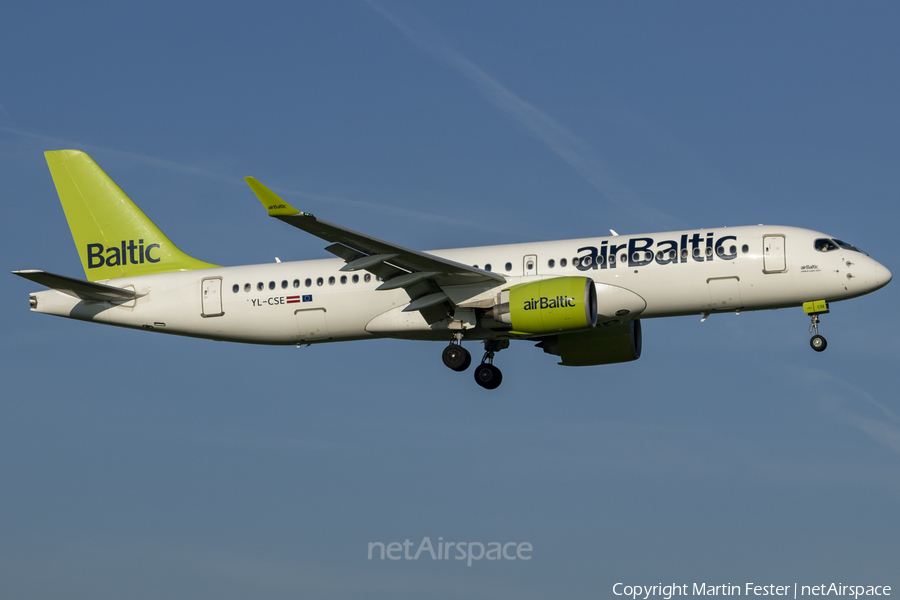 airBaltic Airbus A220-300 (YL-CSE) | Photo 488444