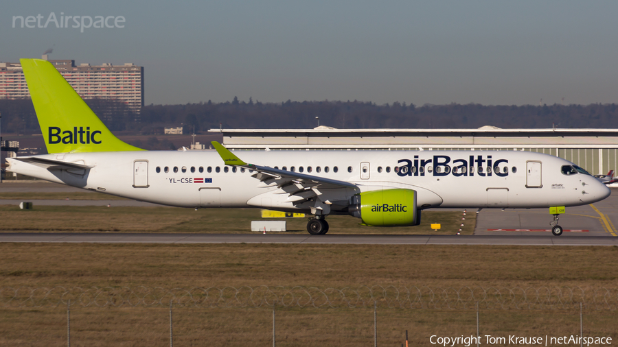 airBaltic Airbus A220-300 (YL-CSE) | Photo 370750