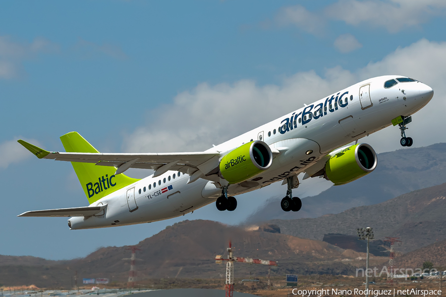 airBaltic Airbus A220-300 (YL-CSE) | Photo 470264