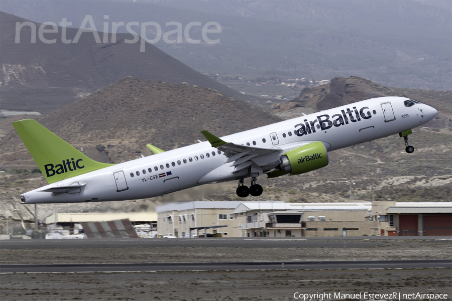 airBaltic Airbus A220-300 (YL-CSE) | Photo 470444