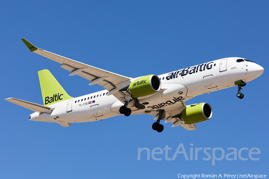 airBaltic Airbus A220-300 (YL-CSE) | Photo 472470