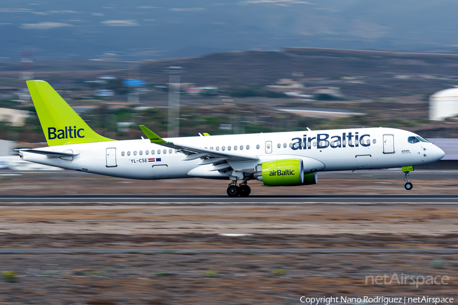 airBaltic Airbus A220-300 (YL-CSE) | Photo 479298