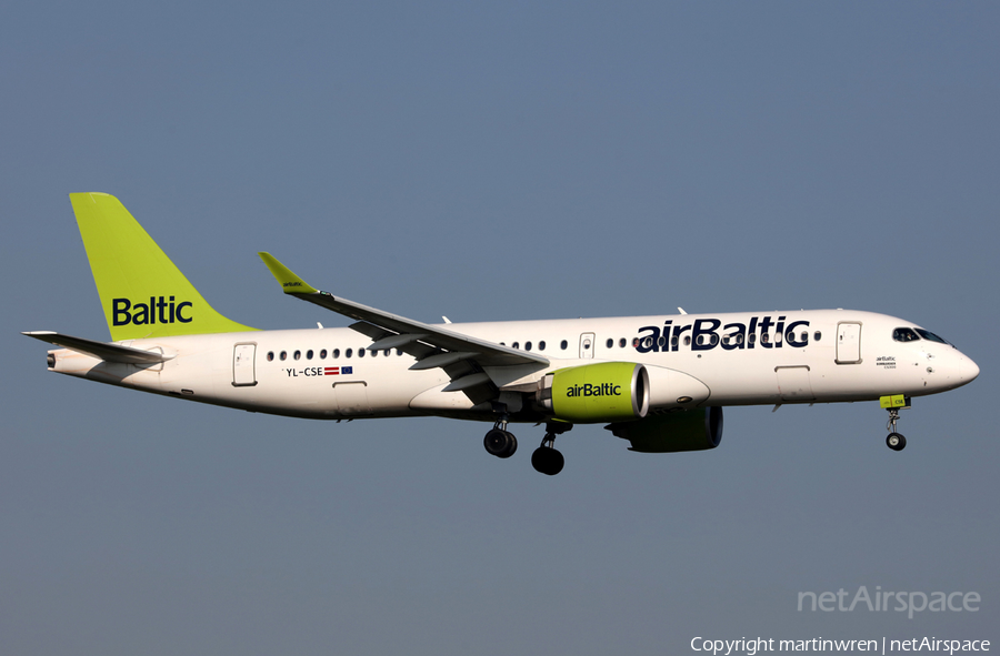 airBaltic Airbus A220-300 (YL-CSE) | Photo 224608