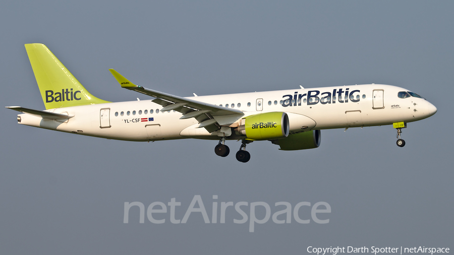 airBaltic Airbus A220-300 (YL-CSF) | Photo 362627
