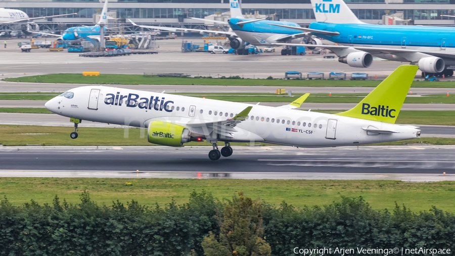 airBaltic Airbus A220-300 (YL-CSF) | Photo 379271