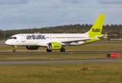 airBaltic Airbus A220-300 (YL-CSF) at  Billund, Denmark