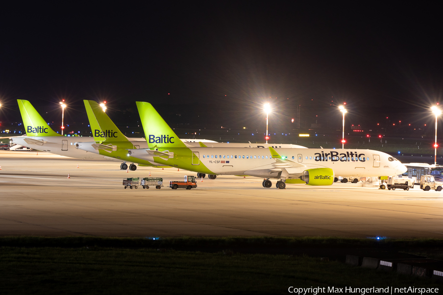 airBaltic Airbus A220-300 (YL-CSF) | Photo 512276