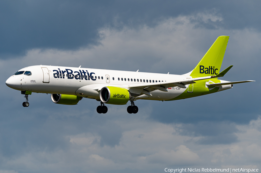 airBaltic Airbus A220-300 (YL-CSF) | Photo 393887