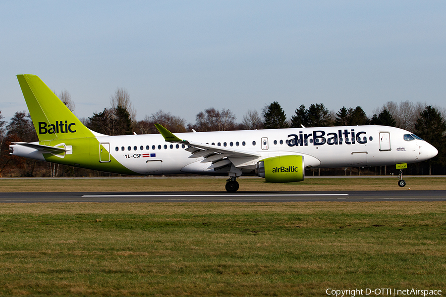 airBaltic Airbus A220-300 (YL-CSF) | Photo 494462