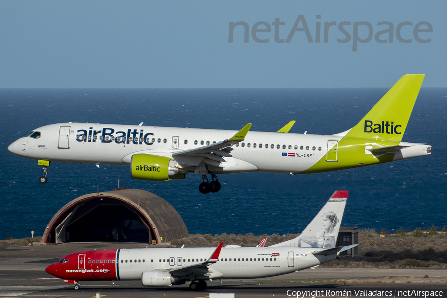 airBaltic Airbus A220-300 (YL-CSF) | Photo 514264