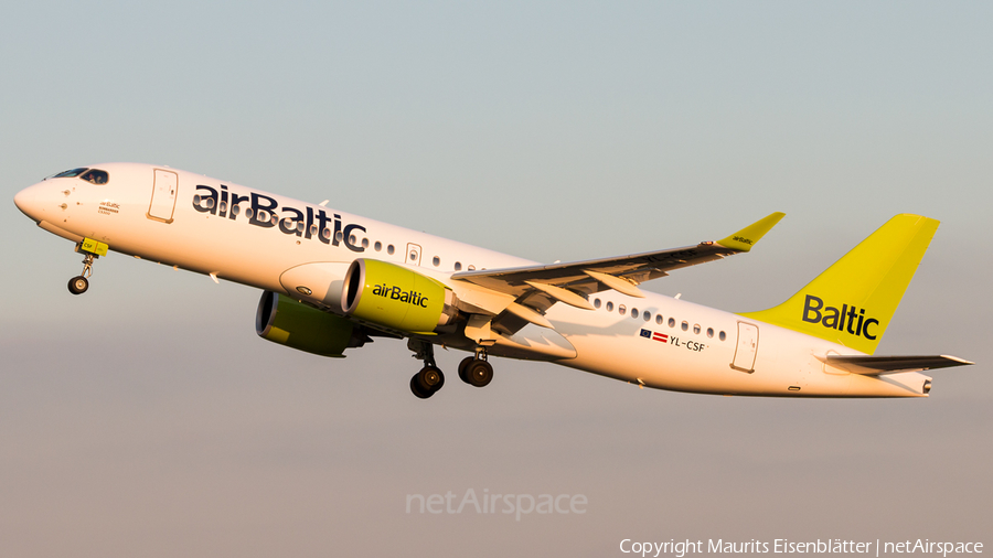 airBaltic Airbus A220-300 (YL-CSF) | Photo 184745