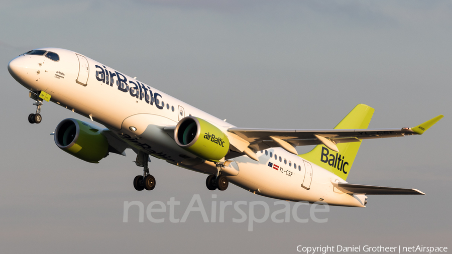 airBaltic Airbus A220-300 (YL-CSF) | Photo 255662