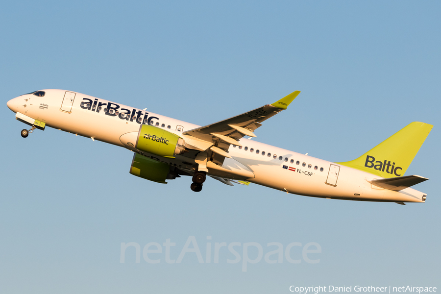 airBaltic Airbus A220-300 (YL-CSF) | Photo 255663
